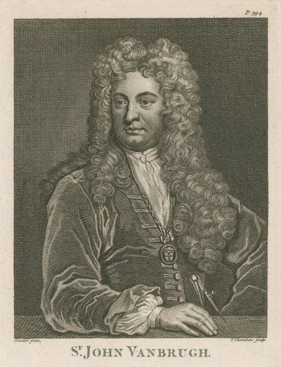 Sir John Vanbrugh, Architekt und Dramatiker von English School