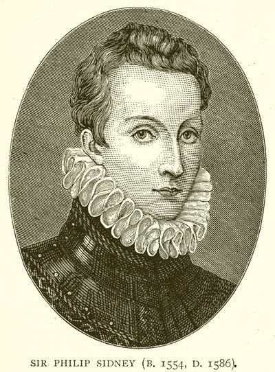 Sir Philip Sidney (geb. 1554, gest. 1586) von English School