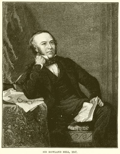 Sir Rowland Hill, 1847 von English School