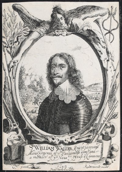 Sir William Waller, Ritter Sergeant Major General der Parlamentsarmee und Mitglied des ehrenwerten Hauses der Gemeinen von English School