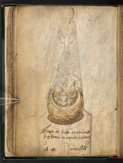 Skizze für eine alchemistische Zeichnung, England von English School
