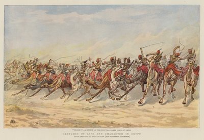 Skizzen von Leben und Charakter in Ägypten (Chromolithographie) von English School