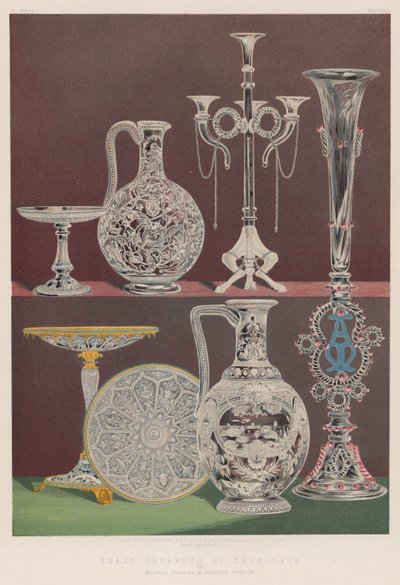 Beispiele für graviertes Glas von English School