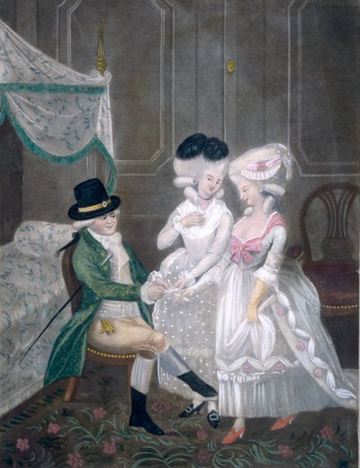 Sr. Timothy Thicketts erste Reise nach London oder die Schönheiten von Kings Place, die Lose ziehen für ein --, 1781 von English School