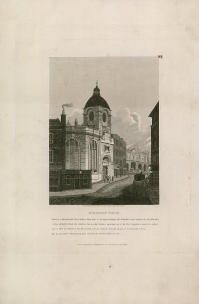 St. Bennet Finck, Threadneedle Street, London von English School