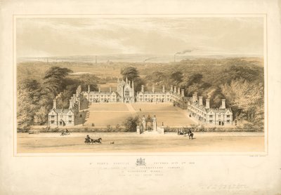 St. Peters Hospital, gegründet am 2. Oktober 1618, wieder aufgebaut von der Fishmongers Company in Wandsworth, Surrey von English School