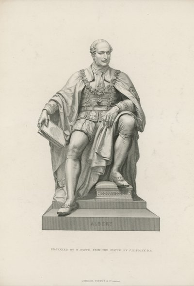 Statue von Prinz Albert von English School