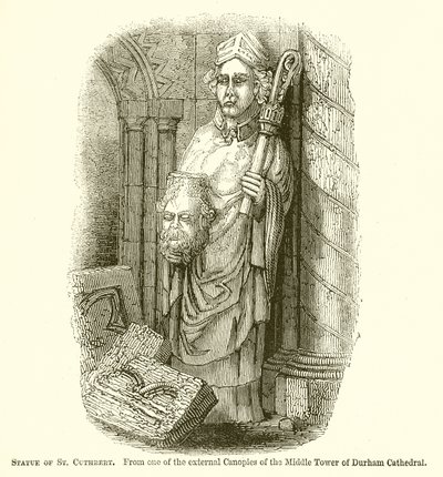 Statue von St. Cuthbert von English School
