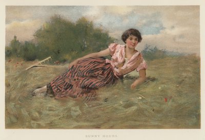 Sonnige Stunden (Chromolithografie) von English School