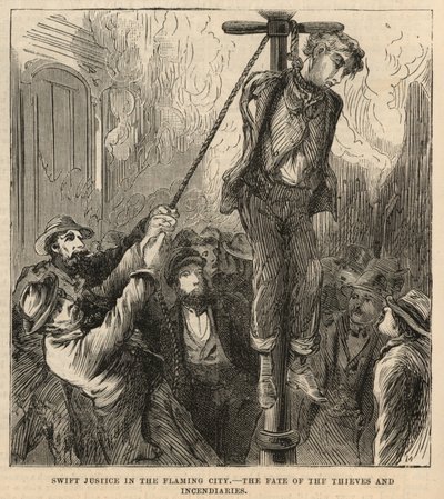 Schnelle Gerechtigkeit in der brennenden Stadt von English School