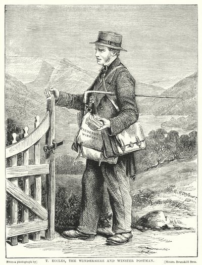T Eccles, der Postbote von Windermere und Winster von English School
