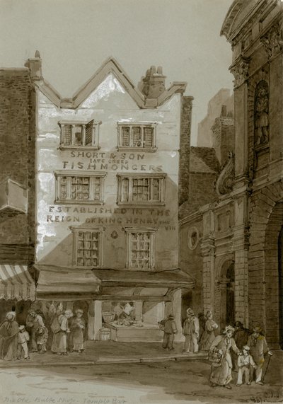 Temple Bar, London, Der alte Bulk Shop von English School