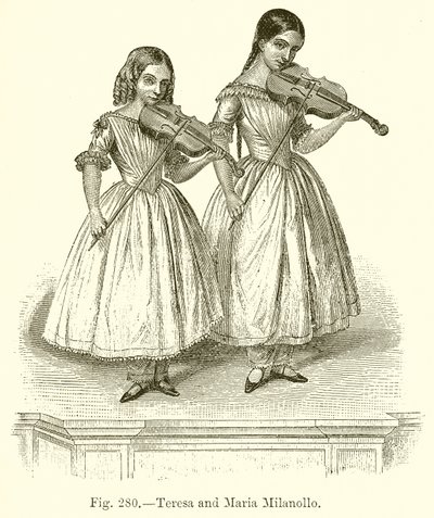 Teresa und Maria Milanollo von English School