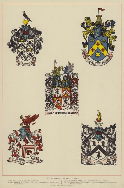 Die Wappen von English School