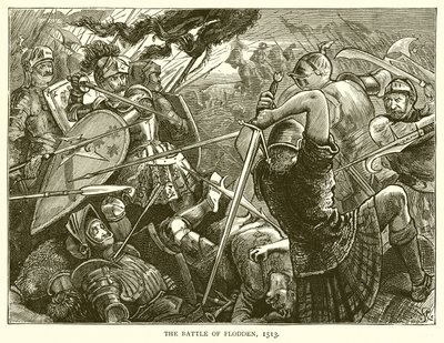 Die Schlacht von Flodden, 1513 von English School