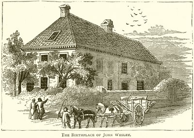 Der Geburtsort von John Wesley von English School