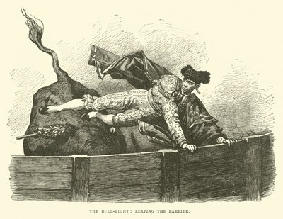 Der Stierkampf, Sprung über die Barriere von English School