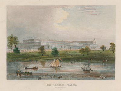 Der Kristallpalast von der Serpentine von English School