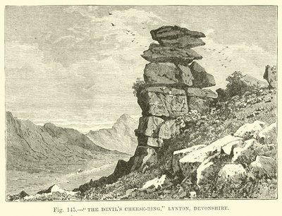 Der Teufels-Käse-Ring, Lynton, Devonshire von English School