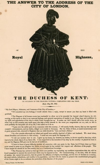 Die Herzogin von Kent anlässlich des 18. Geburtstags der Prinzessin Victoria von English School