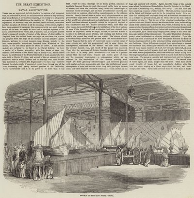 Die Große Ausstellung (Stich) von English School