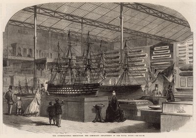 Die Internationale Ausstellung; Die Admiralitätsabteilung des Marinehofs von English School