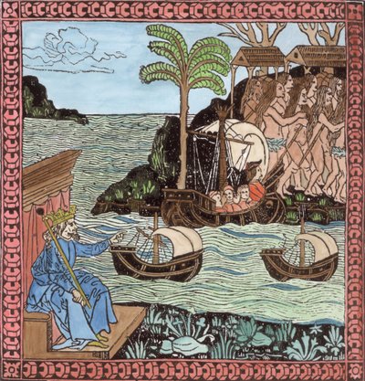 Die Landung von Kolumbus, aus Band II von 