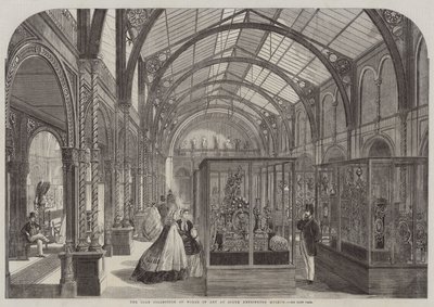 Die Leihsammlung von Kunstwerken im South Kensington Museum (Stich) von English School