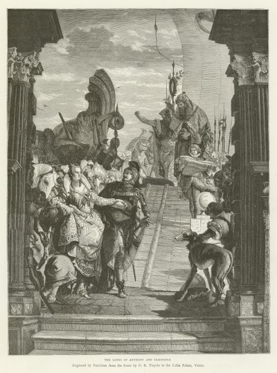 Die Liebschaften von Antonius und Kleopatra von English School