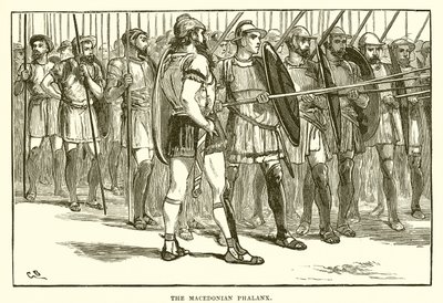 Die makedonische Phalanx von English School