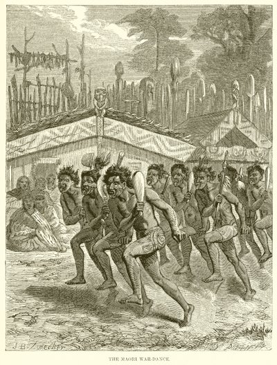 Der Maori-Kriegstanz von English School