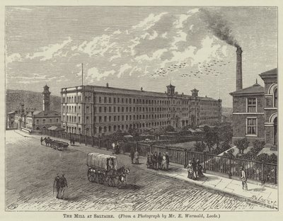 Die Mühle in Saltaire von English School