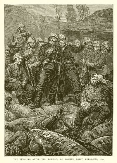 Der Morgen nach der Verteidigung von Rorke