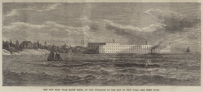 Das neue Fort in der Nähe von Sandy Hook, am Eingang zur Bucht von New York von English School