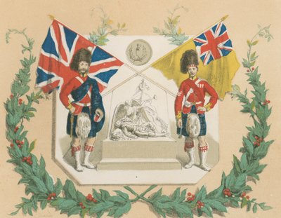 Die Dreiundneunzigsten Sutherland Highlanders. Denkmal in der Kathedrale von Glasgow für seine 