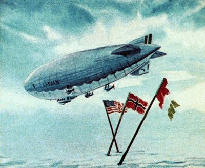 Das Luftschiff Norge von English School
