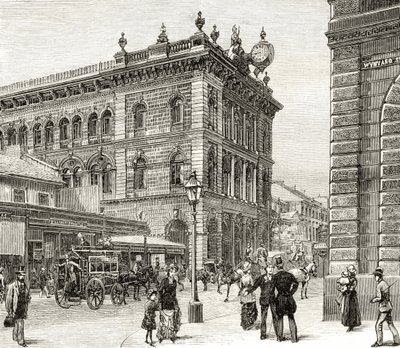 Das Postamt, George Street, Sydney, ca. 1880, aus 