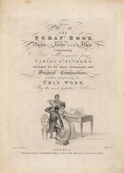 Das Sammelbuch für Klavier und Flöte von English School