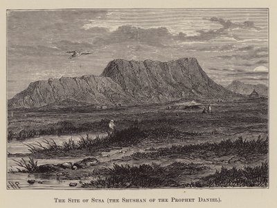 Der Ort von Susa, das Sushan des Propheten Daniel von English School