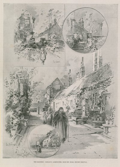 Die Armenhäuser der Skinners Company von English School