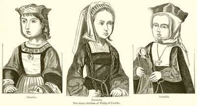 Die drei Kinder von Philipp von Kastilien von English School