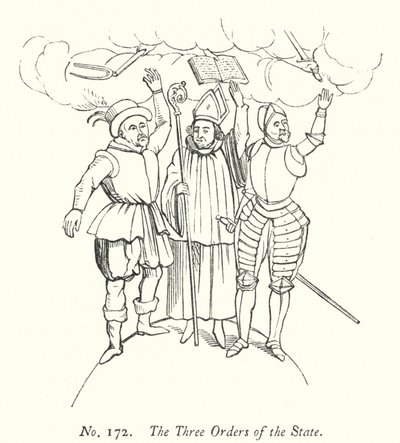 Die drei Stände des Staates von English School