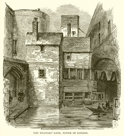 Das Verrätertor, Tower of London von English School