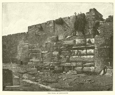 Die Mauer von Jerusalem von English School