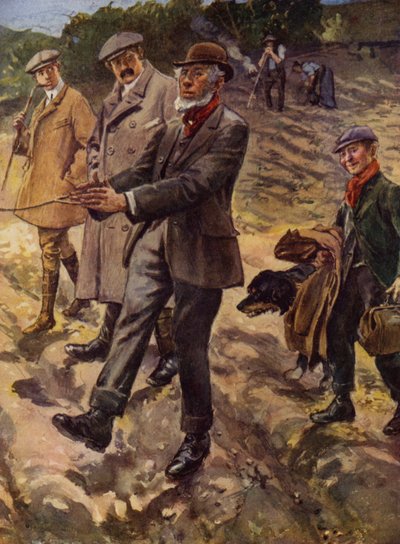 Der Wasserfinder und die Wünschelrute von English School