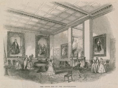 Das Whitehall-Heim von Sir Robert Peel von English School