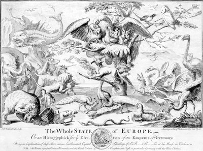 Der gesamte Zustand Europas oder ein Hieroglyph für die Wahl eines Kaisers von Deutschland von English School