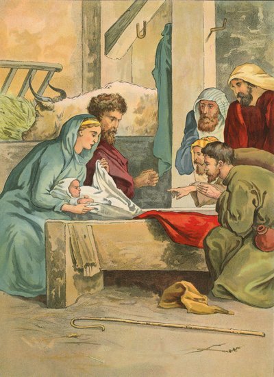 Die Geburt Christi von English School