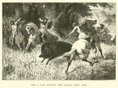 Die Jagd während der frühen Eisenzeit von English School