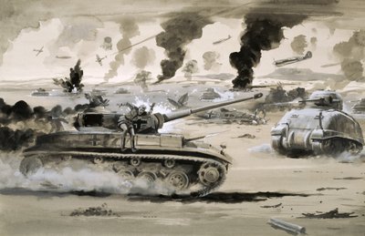 Die Niederlage des Afrika Korps bei El Alamein von English School